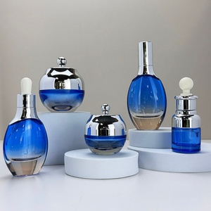 Manufacturer <b>Empty</b> 30ml Luxury Glass Face Oil Serum <b>Bottle</b> Packaging 30ml Glass Pump Cosmetic Serum Oil Dropper <b>Bottle</b> - Product Image 1