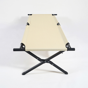Lit de camping pliable léger et de haute qualité Oeytree, cadre en acier ou en aluminium, lit de camping pliable XY-205, lits de camping utilisés pour S - Product Image 2