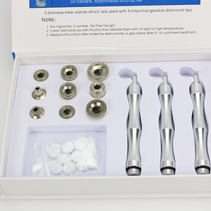 Meilleure Vente : Appareil de Microdermabrasion et Hydrodermabrasion 9-en-1 FaceDiamond pour l'élimination des points noirs - Product Image 6
