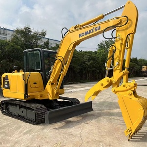 Miniexcavadora Usada Komatsu PC56 PC56-7, Máquina de Construcción Mini de 6 Toneladas, Excavadora KOMATSU PC56-7 en Venta - Product Image 5