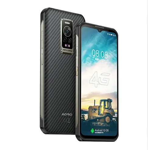 Aoro A17 4G MT6789 Network Analog Android Waterproof Rugged Mobilephone with 108MP Main Camera Smart Phone CDMA GSM Cellular