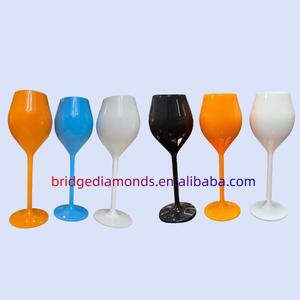 Verres à <span class=keywords><strong>champagne</strong></span> personnalisés de 130ml 4.3oz sans Bpa <span class=keywords><strong>en</strong></span> or blanc rose Offre Spéciale vin rouge Ps verre <span class=keywords><strong>en</strong></span> plastique pour la fête de mariage - Product Image 2