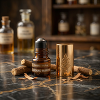 Diffuseur à bâtonnets en verre Sugand Mantri 1ml, essence botanique biologique avec extrait aromatique indien, huile parfumée premium pour la maison, senteur printanière