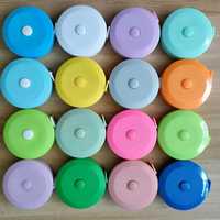 Ruban à mesurer souple de 2 m pour le buste, la taille, les hanches et la hauteur, règle de tailleur portable avec logo personnalisé, cadeau de couture promotionnel