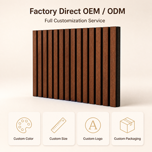 Panneau acoustique absorbant le son en MDF écologique, forme personnalisée, panneau de réduction <span class=keywords><strong>du</strong></span> <span class=keywords><strong>bruit</strong></span> pour <span class=keywords><strong>la</strong></span> décoration murale intérieure des halls d'hôtel - Product Image 6
