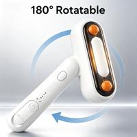Nouveau Kit de Toilettage Automatique pour Animaux de Compagnie 2026, le Plus Vendu, Rechargeable, en ABS Sûr, Portable, Pliable, Doux et Auto-Nettoyant pour Chiens et Chats (avec eau)