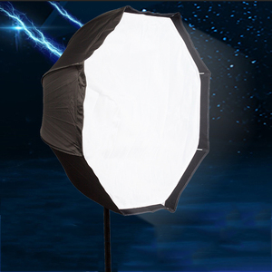 Softbox Portatile da 80 cm con Apertura a Cerniera e Alta Riflettività per Uso Domestico, Esterno e Studio Fotografico, Prodotto a Guangdong, Altri Materiali - Product Image 2