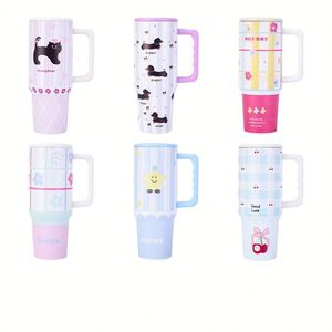 Vaso Térmico de Acero Inoxidable de 40oz con Popote: Botella de Agua Aislada de Alta Calidad para Llevar - Opciones al por Mayor y Personalizadas - Product Image 1