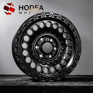 Rines Todoterreno Forjados Estilo Beadlock en Negro Mate de 17", 18" y 20" para Jeep Wrangler/Ford F150/Toyota Prado, Offset Negativo - Product Image 1