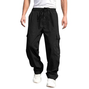 All'ingrosso da uomo padelle <span class=keywords><strong>Cargo</strong></span> Multi tasche pantaloni lunghi Outdoor allenamento kaki tuta Fitness pantaloni <span class=keywords><strong>Cargo</strong></span> uomo - Product Image 4