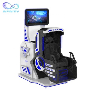 Silla giratoria de realidad Virtual 9D, máquina de juego de 2022 grados, monopatín de simulación de montaña rusa, 360, gran oferta, 360 - Product Image 5