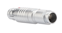 Connecteur circulaire étanche IP67 pour l'automatisation extérieure, les équipements de capteurs, les câbles de signal de données, l'assemblage de câbles, connecteur poussoir-tiroir