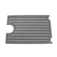 Revêtement de pont en mousse EVA imitation teck brossé, antidérapant, kit de sol pour bateau sur mesure