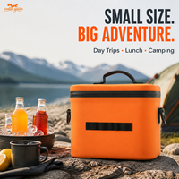 Sac isotherme Cedar Space 20L en PEVA, imperméable, garde au froid jusqu'à 20 canettes avec porte-bouteilles pour pique-nique
