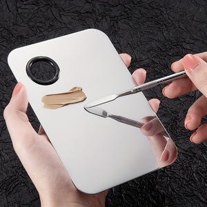 Varilla mezcladora de acero inoxidable de doble punta, herramienta para mezclar muestras de color, varilla para mezclar pegamento, varilla para amasar pegamento, herramienta para decoración de uñas. - Product Image 4