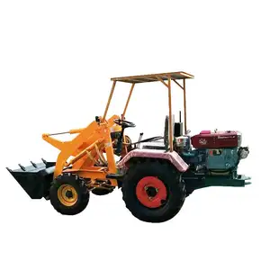 600kg tarım makineleri mini traktör ön uç yükleyici 908
