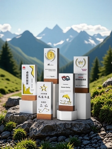 Trio <span class=keywords><strong>de</strong></span> Trofeos Atemporales <span class=keywords><strong>de</strong></span> <span class=keywords><strong>Madera</strong></span>, Metal y Cristal |   Premios Personalizados <span class=keywords><strong>para</strong></span> Campeonatos Empresariales, Deportes y Logros Académicos - Product Image 2