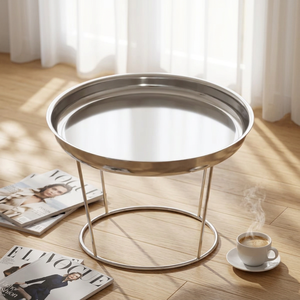 New luxury Steel Sea food <b>Tray</b> - Product Image 1