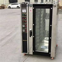 Four à convection commercial en acier inoxydable avec fonction vapeur pour les boulangeries, les hôtels et les restaurants, pour leurs besoins en pâtisserie