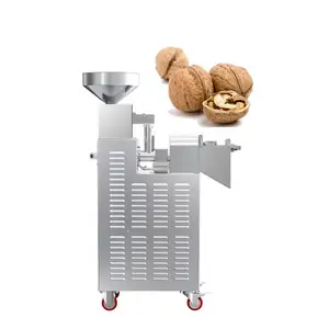 Máquina extrusora de óleo elétrica para uso doméstico, mini prensa de óleo totalmente automática, popular venda