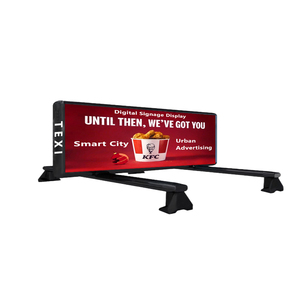 Pantalla de visualización Led para coche Flexible de alta resolución P2.5 P5 Pantalla Led superior para coche Taxis Pantalla Led móvil Pantalla con logotipo Led para coche - Product Image 1