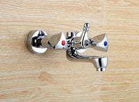 Robinet mitigeur de baignoire chromé de luxe SKL-1910 robinet d'eau robinets de bain et de douche en laiton robinet de baignoire