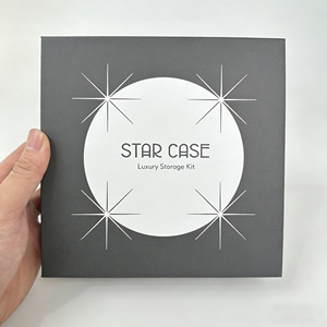 Luxury Custom Logo Black Magnetic Gift <b>Paper</b> Box Recyclable Folding Hard Rigid Packaging Boxes With Magnet Lid - Product Image 3
