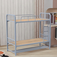 Lit superposé moderne en métal avec design détachable pour les dortoirs scolaires, les hôtels, les chambres à coucher - Lit mezzanine personnalisable pour enfants