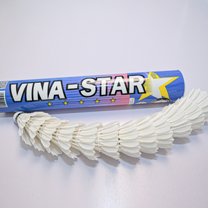 Volant de badminton de qualité tournoi, plumes d'oie, vol stable pour compétitions sportives en salle - Product Image 3