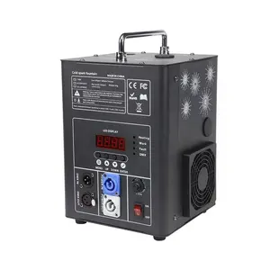 2024 desain baru air mancur kembang api nirkabel Sparkler Remote DMX512 600W mesin kembang api untuk pernikahan atau DJ panggung