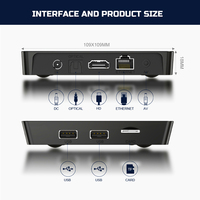 WF-decodificador de tv X96 Q pro tt, suministro de fábrica de alta calidad, reproductor de android 4k, x96Q pro