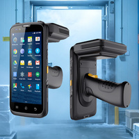 Escáner RFID NFC Portátil Android OEM, PDA para Inventario de Almacén, PDA con OCR, Reconocimiento Facial y de Huellas Dactilares