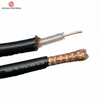 Cable de Señal SYWY-50-3/5/7/9/12, Cable Coaxial de Doble Blindaje para Sistema CATV SMATV