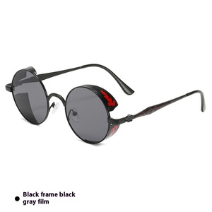 Steampunk Cross-Border Retro <span class=keywords><strong>Lunettes</strong></span> <span class=keywords><strong>de</strong></span> <span class=keywords><strong>soleil</strong></span> pour hommes et femmes Round Dot Paint Anti-UV400 Optical Lenses for <span class=keywords><strong>Amazon</strong></span> Selling - Product Image 6