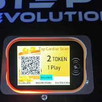 Módulo de Pago de Autoservicio para Arcade, Compatible con WiFi y Pagos sin Efectivo, con Tarjeta IC y Código QR Dinámico para Máquinas de Diversión Infantiles