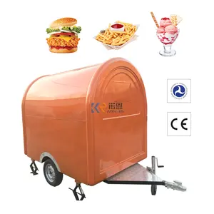 2024 CE DOT Precio de fábrica BBQ Food Truck Trailer Street Food Kiosk Cart para la mejor venta