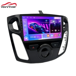 เครื่องเล่นมัลติมีเดียในรถยนต์ Rhythm ขนาด 9 นิ้ว หน้าจอ IPS ความละเอียด 1280x720 ระบบ Android รองรับ Wireless CarPlay BT 5.0 FM RDS GPS สำหรับรถยนต์ Ford Focus ปี 2012-2017 - Product Image 1