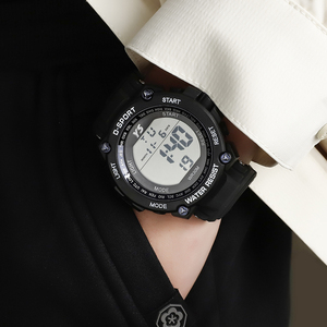 Montres numériques analogiques multifonctions LED intelligentes pour enfants, étanches WR30M, pour le sport, avec date, <span class=keywords><strong>alarme</strong></span>, <span class=keywords><strong>chronomètre</strong></span>, pour hommes, femmes, cadeau - Product Image 1