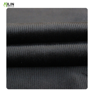 95% poliéster 5% spandex 2x2 costillas Súper suaves tela polar - Product Image 4