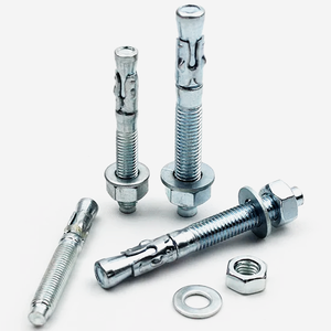 Ancre à coin en acier au carbone haute résistance, personnalisable, directement de l'usine, bleu, blanc, zinc, toutes tailles M6 à M24 - Product Image 5