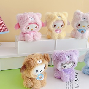 Mainan anjing kucing peliharaan melengking SanRioed keluarga <span class=keywords><strong>Elf</strong></span> Kelinci seri bayi Saniro karakter Kawaii mainan mewah anjing mengunyah kucing interaktif - Product Image 1