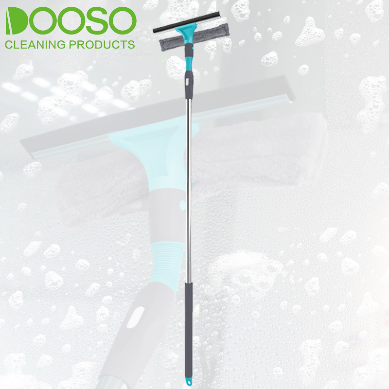 Профессиональные инструменты для очистки окон, двусторонний выдвижной скребок для окон, набор для очистки окон