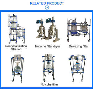 Solución de desparafinado eficiente Filtro de acero inoxidable Equipo de filtración al vacío Marca TOPTION 125L/Hora ISO CE ATEX 1 año - Product Image 2