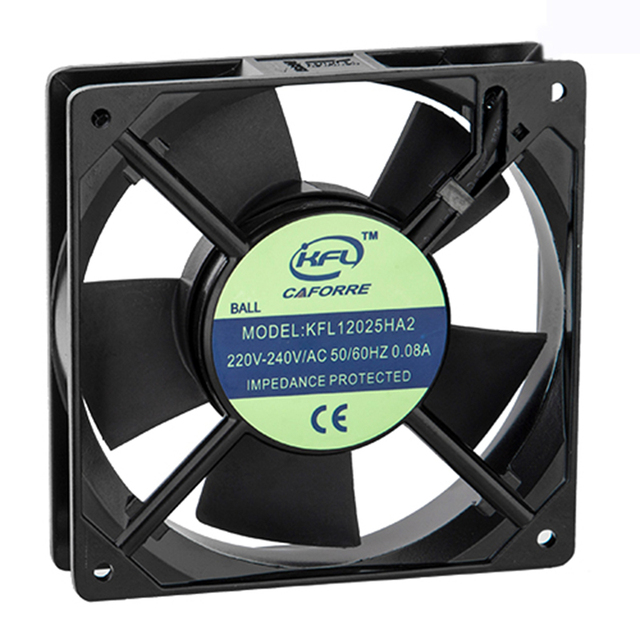 220v Ac Industrial Ventilating Fan 12025 Power Equipment Cooling Axial Flow Fan