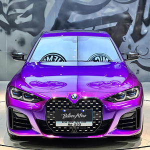 Personnalisation d'usine 1.52X15m 7.5mil TPU métallisé minuit violet couleur ppf <span class=keywords><strong>film</strong></span> de protection de peinture - Product Image 4