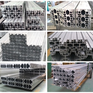 Khung Nhôm Ép Đùn Rãnh Chữ T Anodized Đen Công Nghiệp CNC Từ Nhà Máy Trung Quốc - Product Image 5