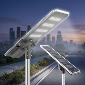 IP66 High Lumen 80W 100W 120W Solar Powered Outdoor Street <b>Light</b> for Roadway and Parking Lot Lighting - Product Image 1