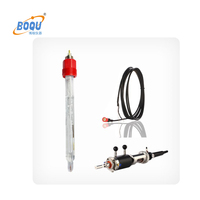 BOQU Haute Température Rétractable PH5806 Capteur Mètre Personnalisable OBM Verre Compteur Industriel avec Capteur ORP et Sonde PH
