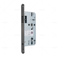 NUOMI 7255 Serrure à mortaise magnétique, corps de cylindre en acier inoxydable, accessoires de porte européens, serrure de porte résidentielle silencieuse
