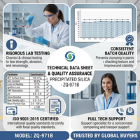 Silika Terhidrasi Terprecipitasi 1250 Mesh pH 6-8 Abrasif Ringan untuk Pasta Gigi & Kosmetik
